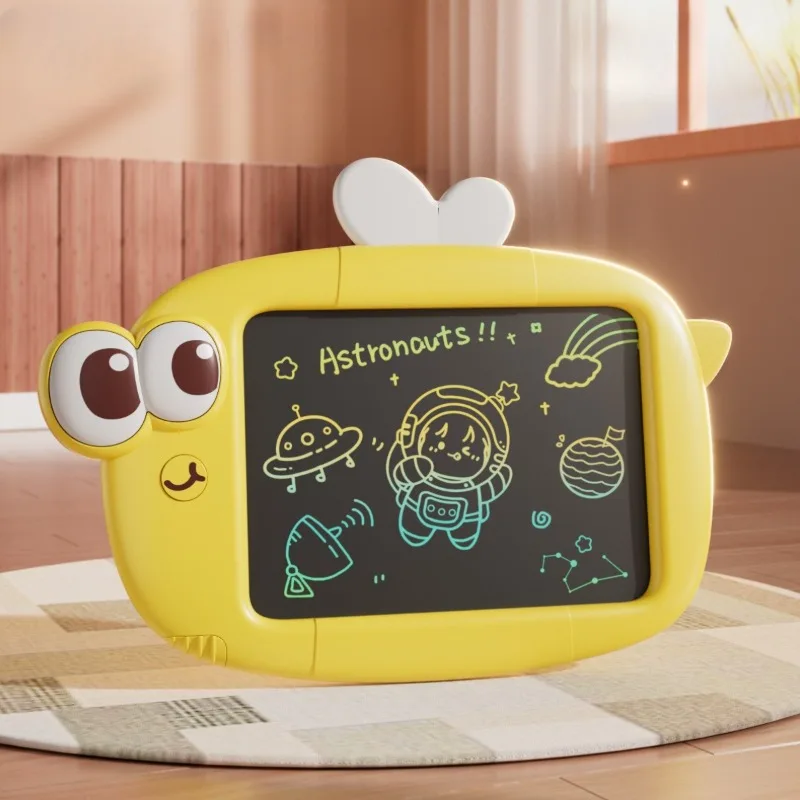 LCD-schrijftablet met bijenthema - Kleurrijk tekentafel voor kinderen |   Geen rommel Doodle Pad met stylus |   Herbruikbaar educatief speelgoed