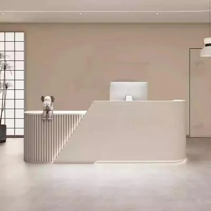 

&c Beauty Salon Cashier Counter Light Luxury Clothing Store Bar Simple Women's Clothing Nail Salon Front Reception Desk