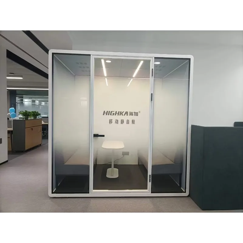 Outdoor Weatherproof Soundproof Booth Fully Assembled Acoustic Working Pod Customized Appearance For Backyard Garden Prefab