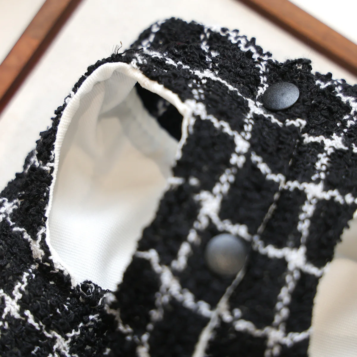 Luxuriöses Rosen-Hundekleid für den Winter, dickes Prinzessinnenkleid mit Schleife, Hochzeitskleid für kleine Haustiere, Katzenkostüm, Rock für Terrier, Yorkies, Mops – Detail 10