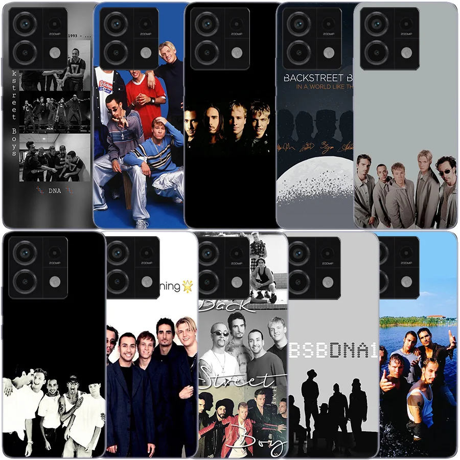 B-Backstreet Boys BSB Soft Clear Phone Case For Xiaomi Redmi Note 11 11S 11T 11E 10 10S 9 9S 9T 8 8T Pro 7 K70 K60 K20 TPU Patte