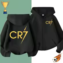 Euro Ronaldo Football stars Zipper hoodie