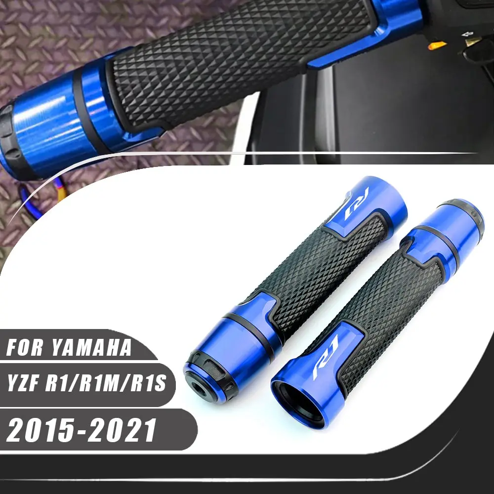 For Yamaha YZF R1/R1M/R1S Motorcycle Non Slip Handlebars Grip Throttle CNC Multi-color Hand Bars Grips Motorcycle Accessories