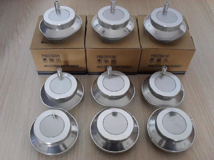 عجلة يدوية للوحة، جهاز تشفير، نبض، عقارب، عجلة يدوية للمخرطة، مولد نبض يدوي، قطر 80