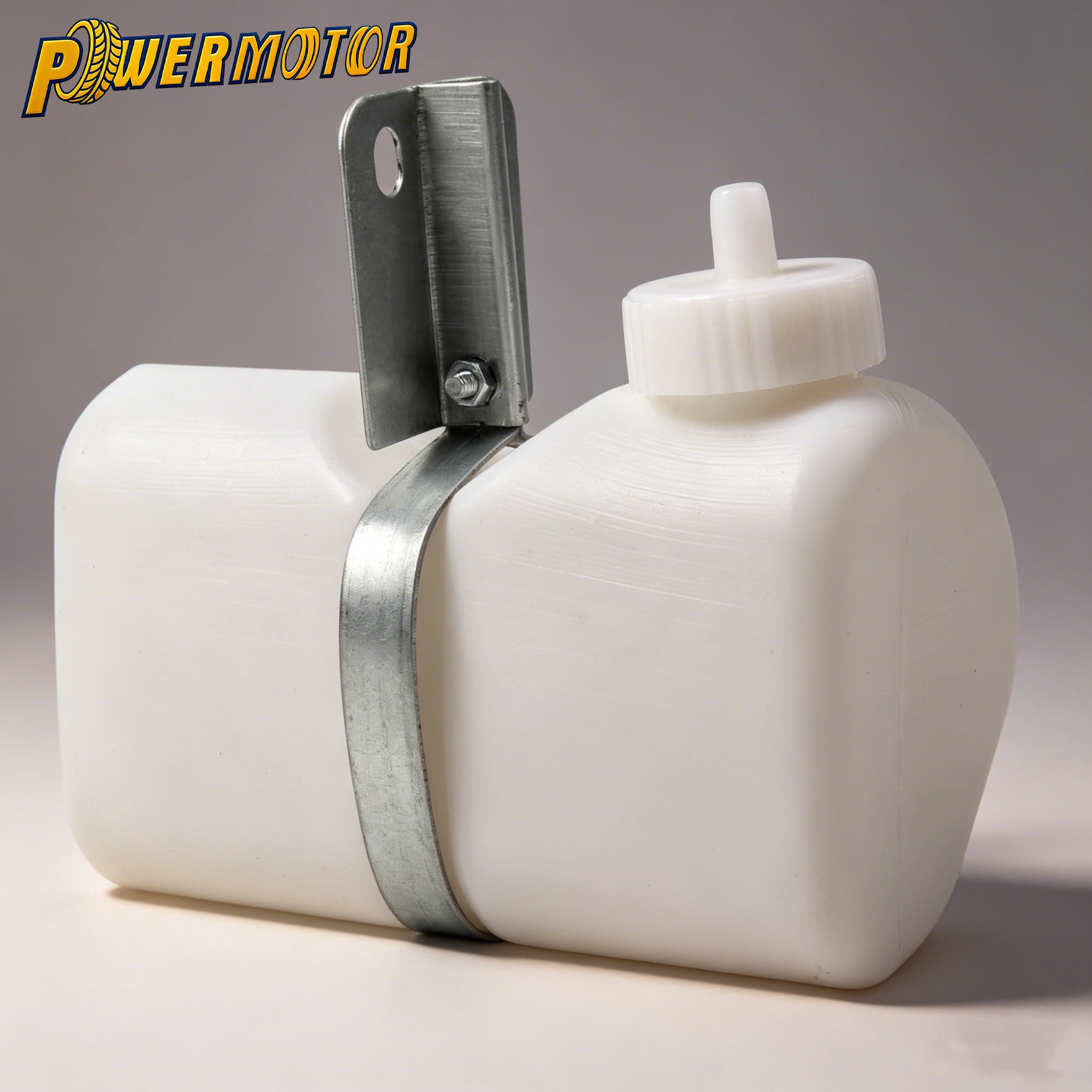 

ATV Quad Bike Coolant Bottle Overflow Reservoir Tank PE Plastic Coolant Recovery Bottle With Metal Mount Bracket Modified Parts