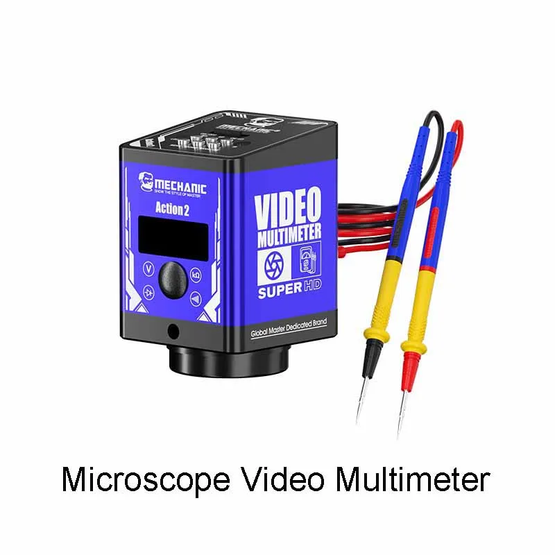 

MECHANIC Action 2 Microscope Video Multimeter Support PCB Circuit Board Multimeter Pen Test for Phone PCB Repair Tools