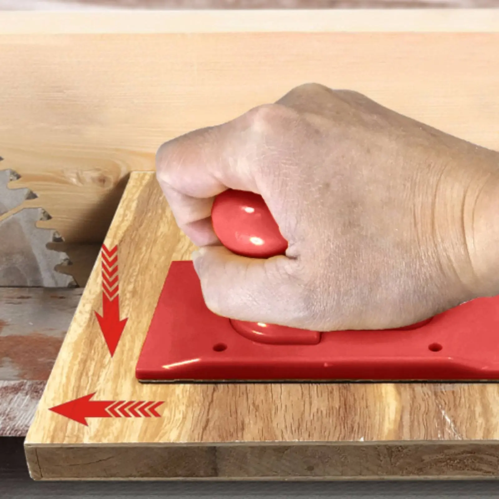 2 Bloques de Empuje para Traba - Woodworking Saw reseña y precio