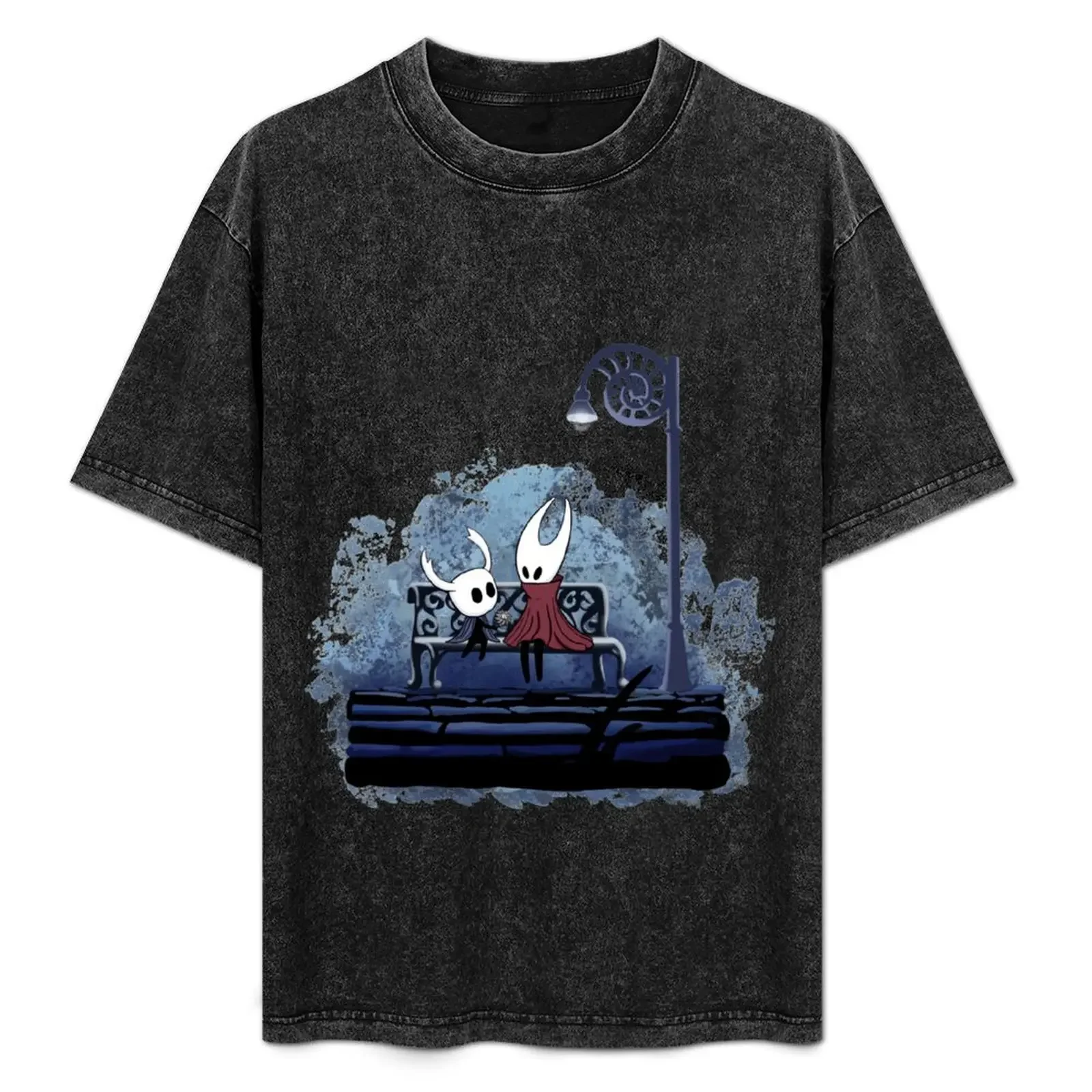 

Hollow Knight and Hornet T-Shirt new edition luxury designer basketball graphic tees oversizeds T-shirts for men cotton