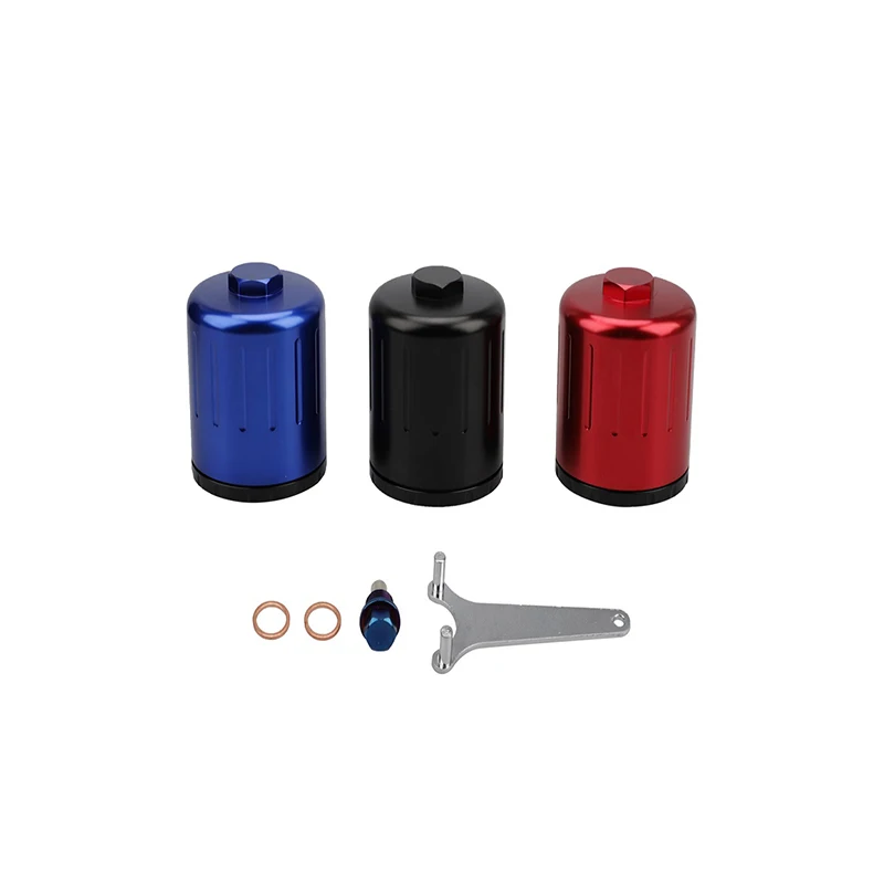 

Oil Filter Fits For Toyota 3/4-16UNF Thread 304 Stainless Steel High Flow Filter with Magnet CNC Shell Washable Reusable