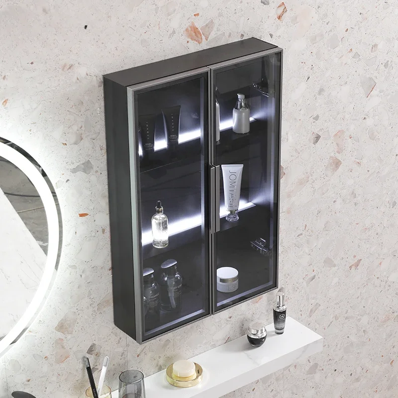 Light Luxury Bathroom Locker Wall Hanging Bathroom Side Cabinet Side Narrow Cabinet Storage Cabinet