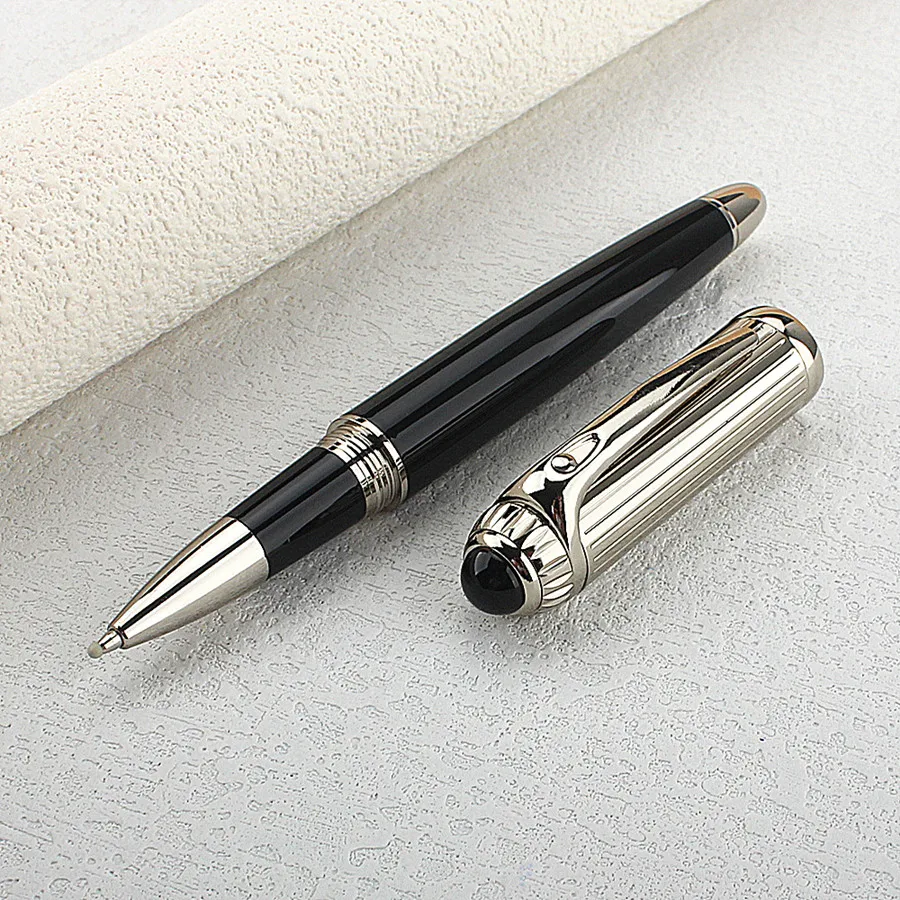 Jinhao 250 Tintenroller mit silbergoldenem Clip, glattes Schreiben für Geschäftsgeschenke, Kugelschreiber – Detail 7