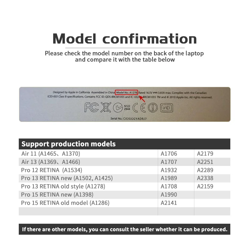 Caso rígido para MacBook Air 13, luva do portátil, tampa do teclado, A1466, M1, A2338, A2337, 13, 15, A2442