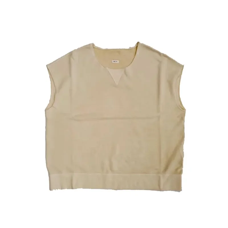 VISVIM 23SS Nakamura Japanese fashion base sports old solid color waistcoat vest short-sleeved vest T-shirt