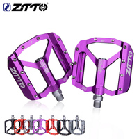 ZTTO MTB Cycling Pedals DU Sealed Bearing Ultralight Aluminum Alloy Footboard Anti-Slip Bicycle Platform Pedals DH Bicycle Parts