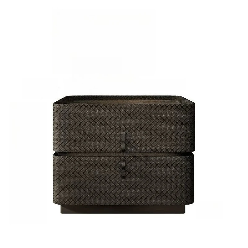 Italian minimalist modern minimalist bedside table, bedside storage cabinet