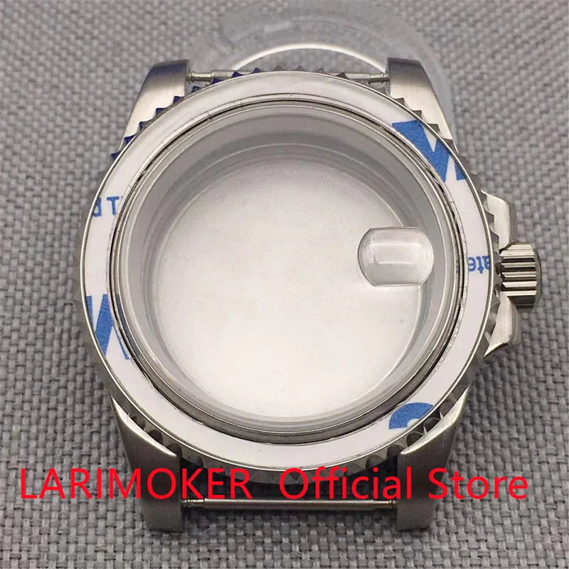 40mm Sterile  Sapphire Glass TransParent Case BackFit NH34 NH35 to NH39 ETA 2836 Miyota  8215 Mingzhu DG2813 3804 MOVEMENT