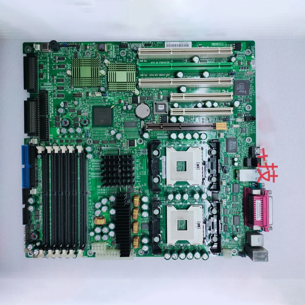 Placa base para estación de trabajo Supermicro, 604 Pines, X5DA8-CSI, REV 1,2