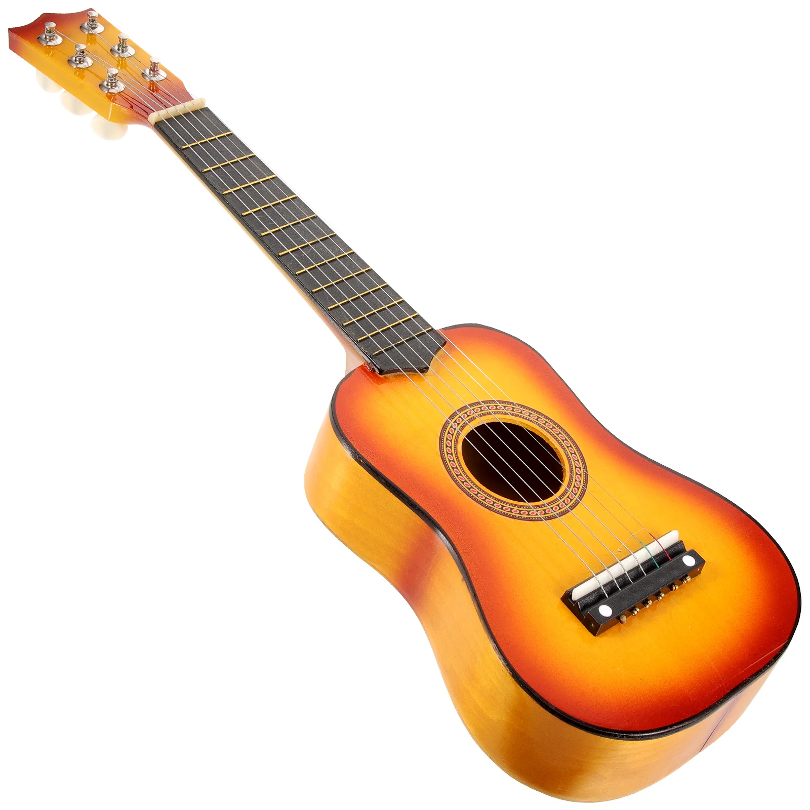 

Children Guitar 21 Inch Acoustic Wooden Toy for Kids Toddlers Easy Portable Musical Instrument with Soft Strings Design