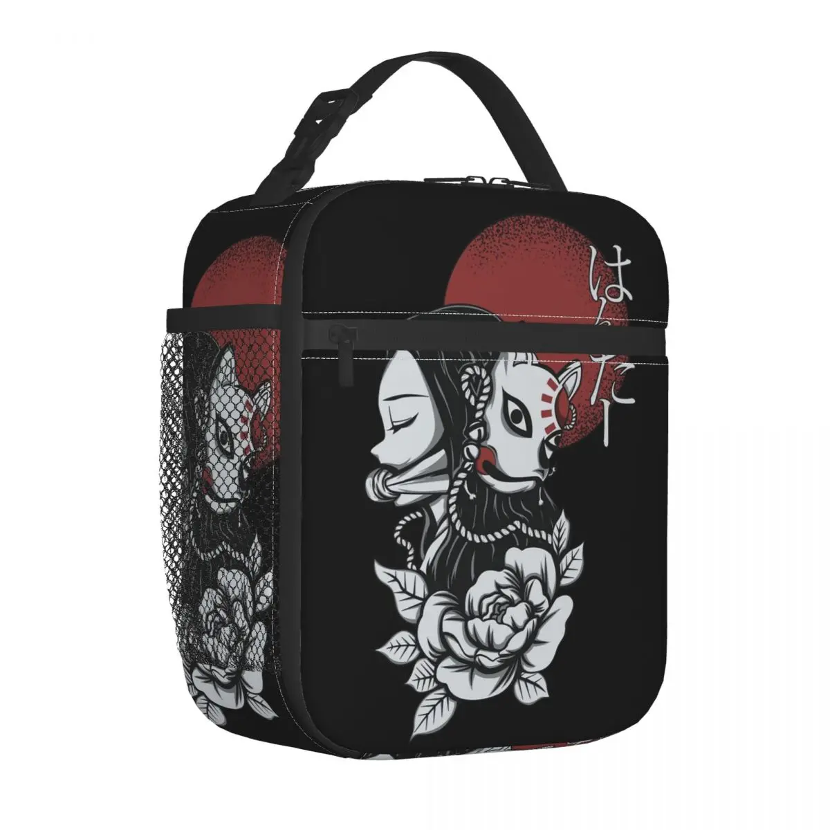 

Nezuko Demon Slayer изолированные сумки для обеда герметичный контейнер для обеда сумка-холодильник ланч-бокс сумка школьный пикник для девочек и мальчиков