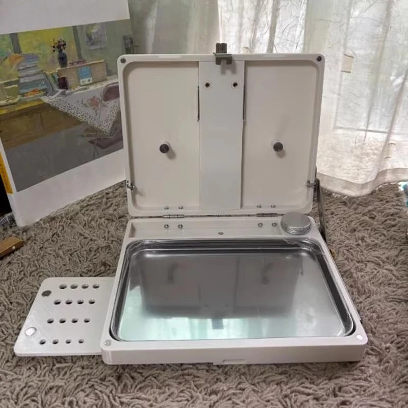 Fits Canvas Height 50–500mm，Portable 3D Printed Oil Painting Box