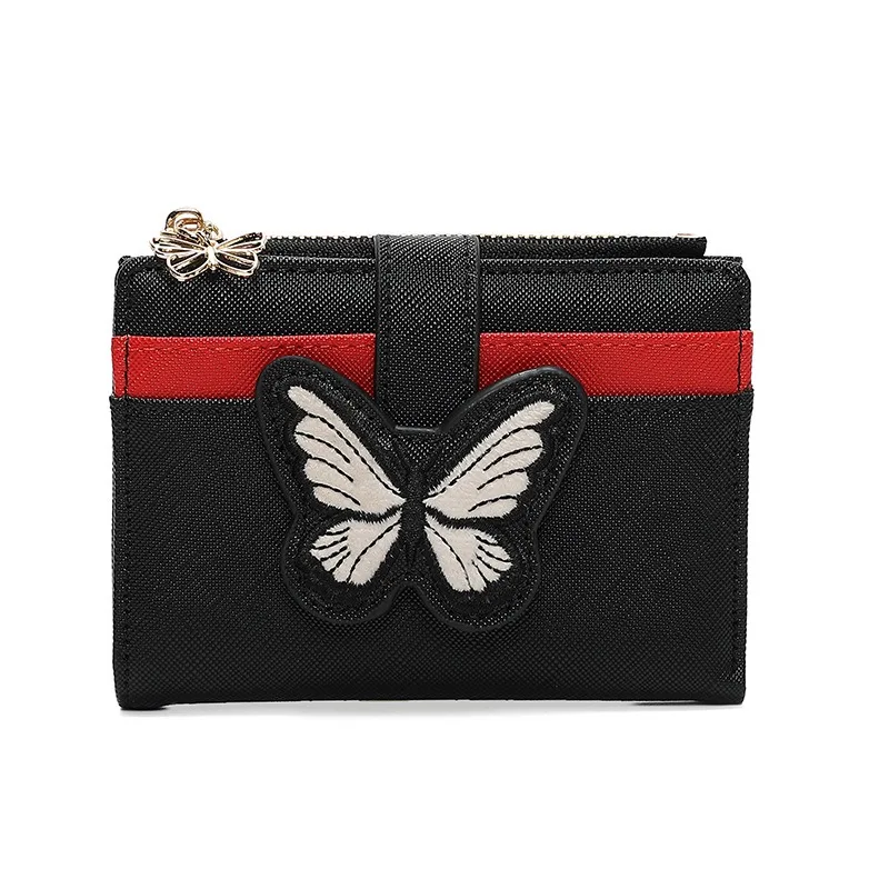 

Luxury Women's Wallet Exquisite Butterfly Card Bag Female PU Leather Card Holder Purse Wallet for Woman
