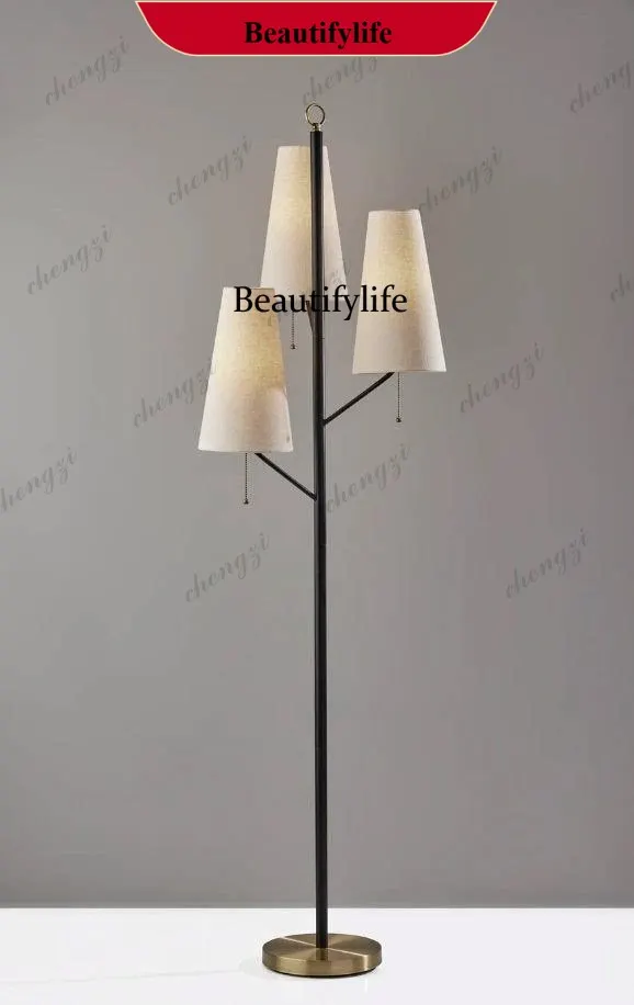M138 American minimalist floor lamp living room bedroom bedside lamp creative modern minimalist designer