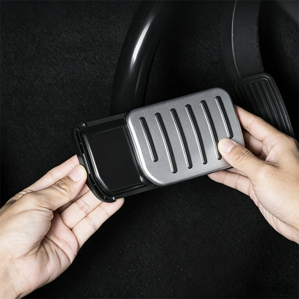For Tesla Model 3 YL Y Highland Juniper Foot Pedal Cover Accelerator Fuel Throttle Brake Pedal Rest Pedal Pads Car Accessories