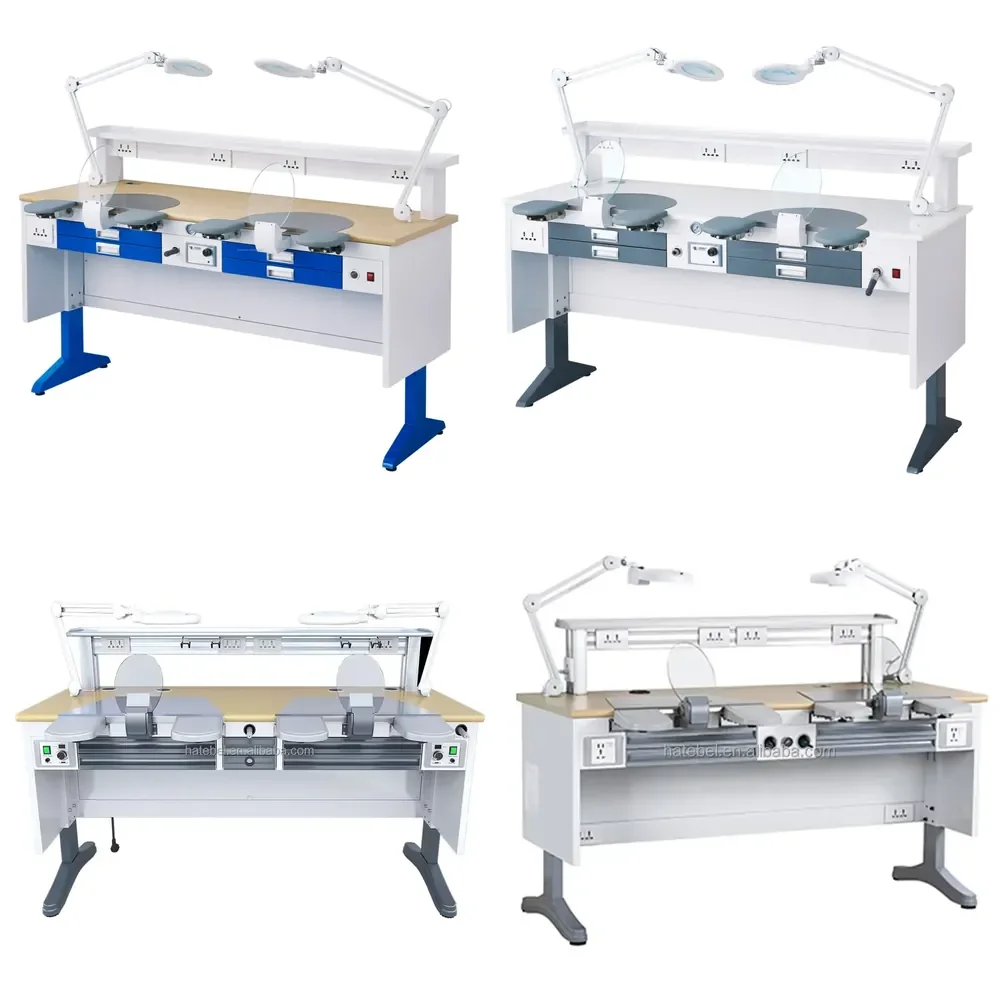 

【2026】 Wholesale Multi-function Lab Bench 1.6m Double Technician Work Table Lab Workbench Workstation