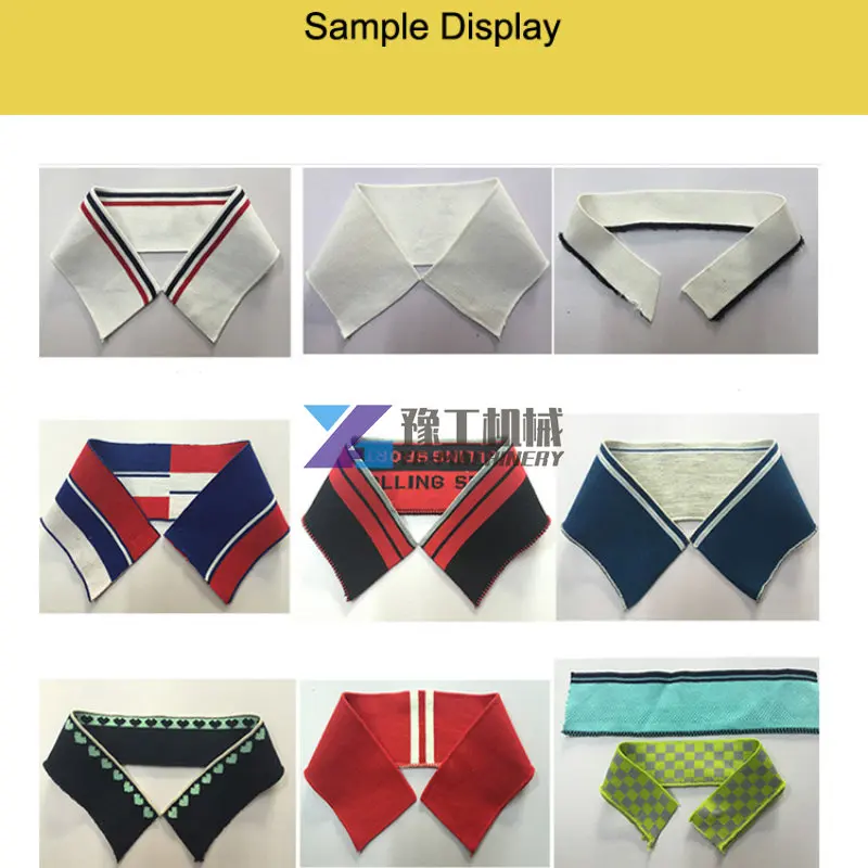 1+1 System Double Carriage Collar Flat Knitting Machine