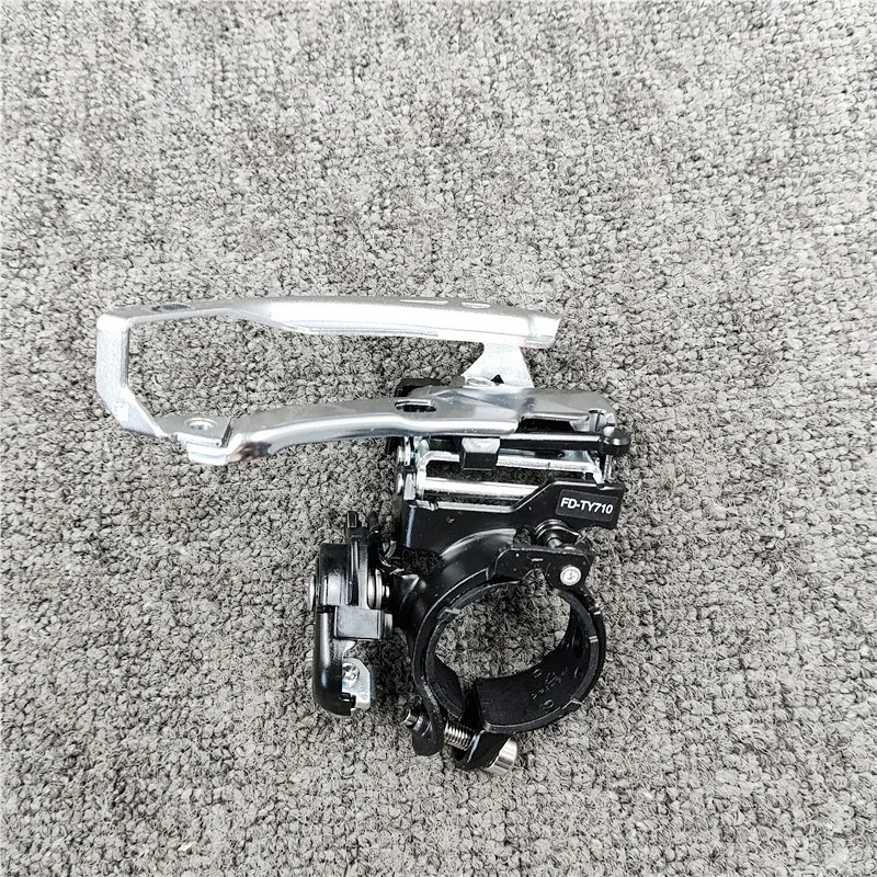 SHIMANO TOURNEY FD-TY710 MTB Front Derailleur 3x8 And 3x7 Speed TOP SWING Clamp Band Mount Original Parts