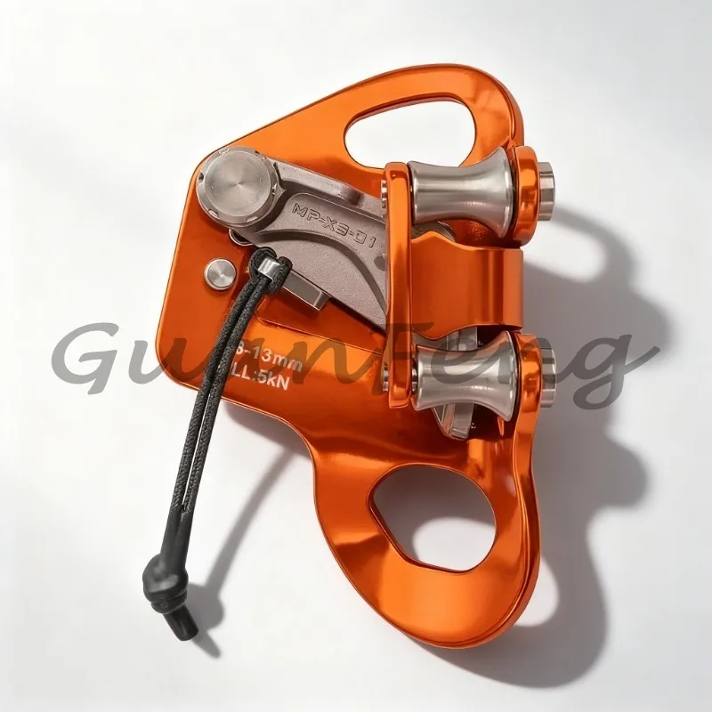 Knee Type Tree Climbing Lifter, Double Universal Quick Connect Black Elastic Rope, Knee Foot Pedal Strap for Tree Climbing Rope