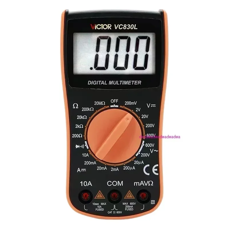 Multimeter VC830L Digital Multimeter Full Protection Universal Meter Digital Display Multimeter Electric Meter