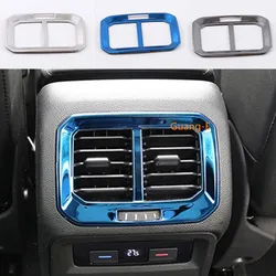 For Volkswagen VW Tiguan L MK2 2016 2017 2018 2019 2020 2021 Car Cover Trim Rear Upside Air Conditioning Outlet Vent Frame Stick