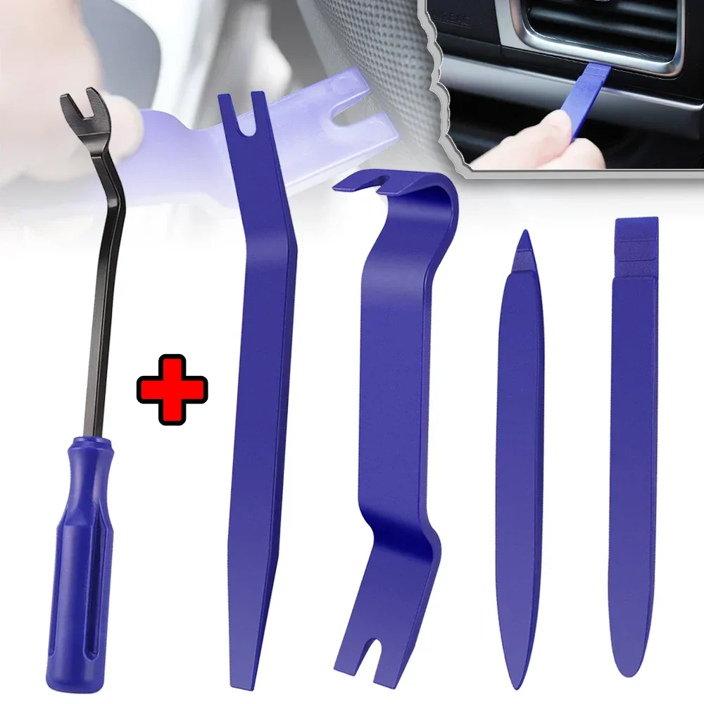 Auto Mechanical Workshop Tools Door Clip Panel Trim Removal Installation Repair Kit Nail Puller Plastic Car Interior Repairing