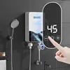 Chauffe-eau électrique instantané sans réservoir, 110 W, 220V/5500 V, usage domestique polyvalent, douche chaude 2