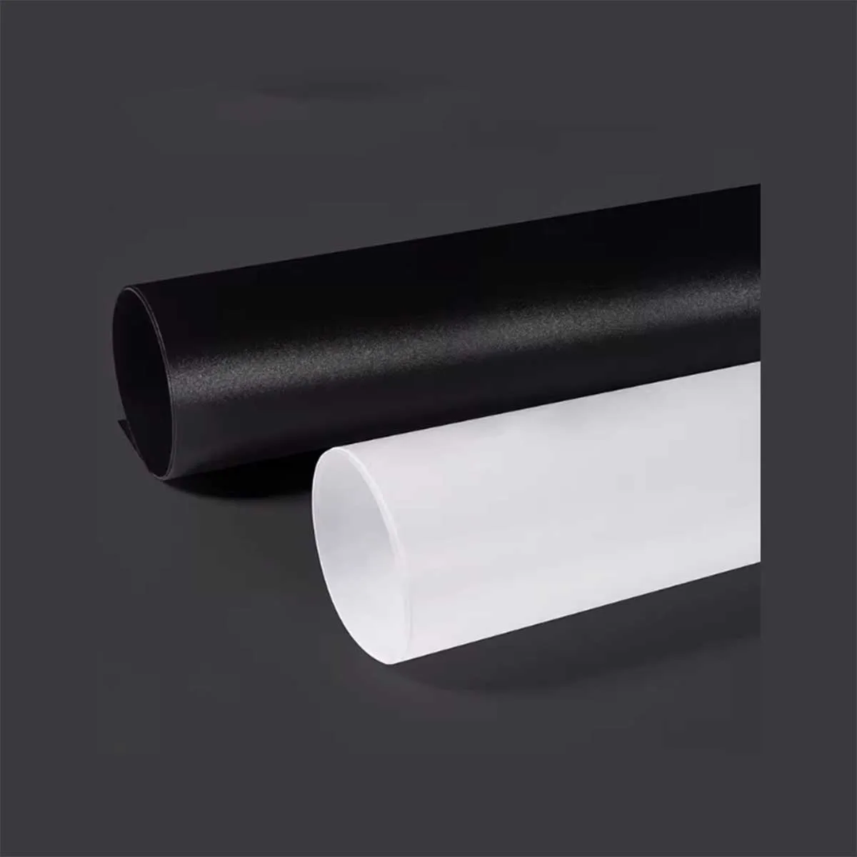 Guangluo Pp Board, Hard Plastic Board, Black And White Frosted Interlayer Adhesive Board