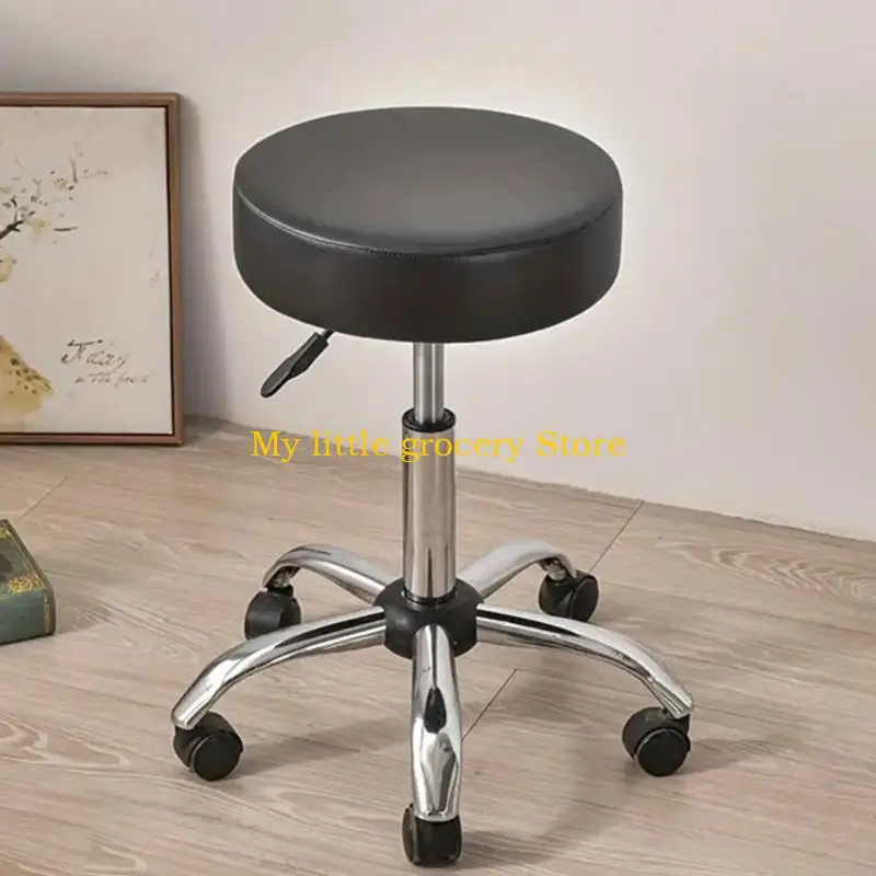 D5BD Water Resistant Round Stool Slipcover Modern Design Easy Cleaning Household Use