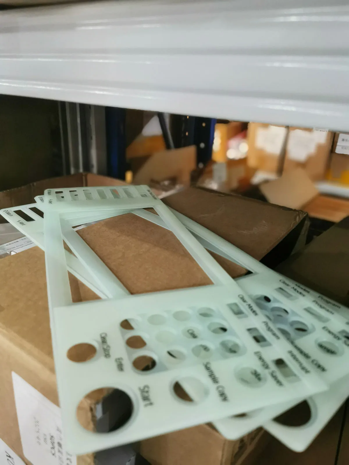 

5PCS new control panel For Ricoh Copier Controll Panel Button Frame MP 7500 6500 8000 8001 9001 AFICIO 2075 2060