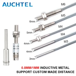 AUCHTE M4 M5 M6 1/1.5mm Inductive Proximity Sensor Switch LJ4LJ5 LJ6 Whatproof Oilproof With Cable Connector  for 3D Printer 24V