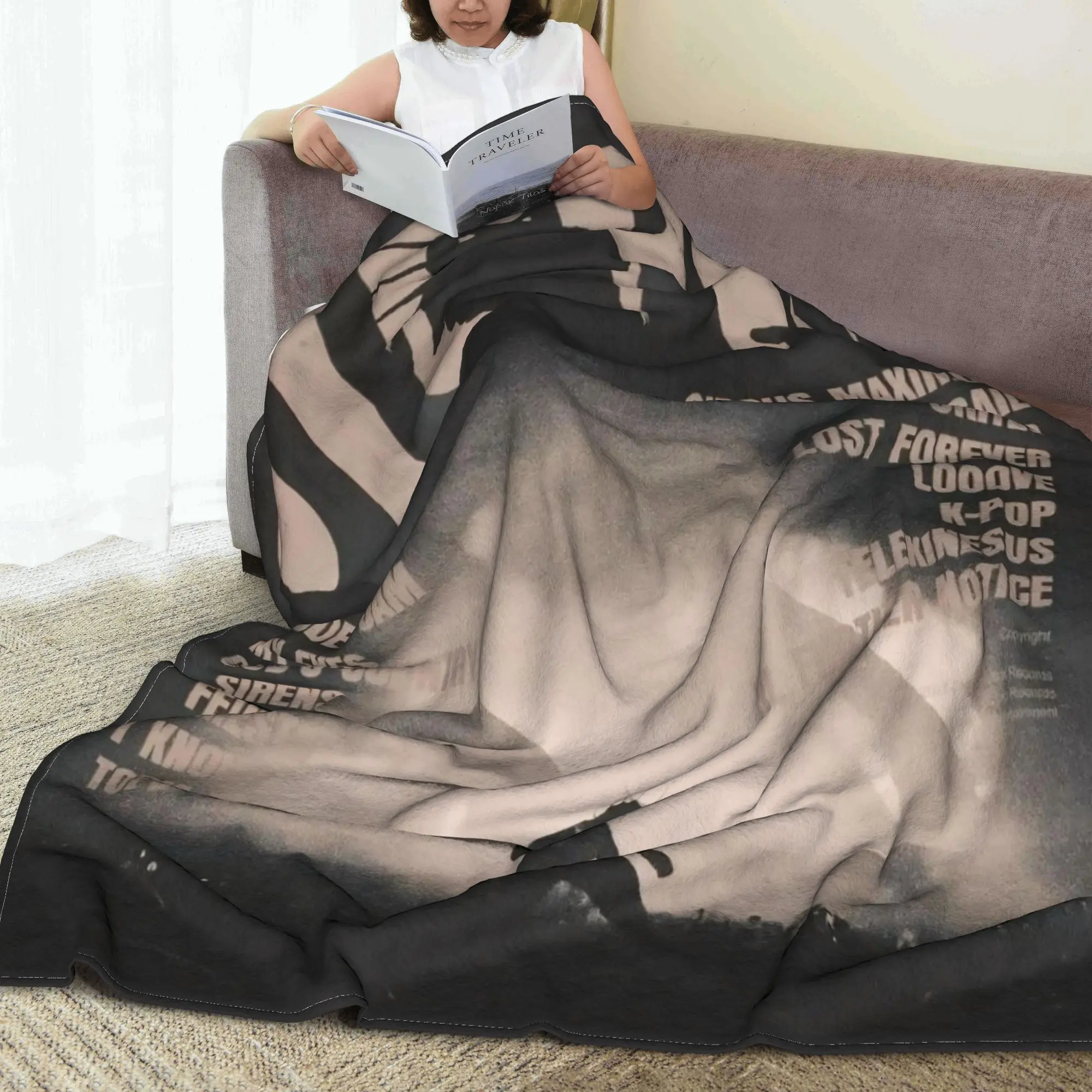Travis Utopia Scotts Rapper Hip Hop Blankets Breathable Fleece Soft Throw Blanket for Sofa Bedding Travel Throws Bedspread Quilt