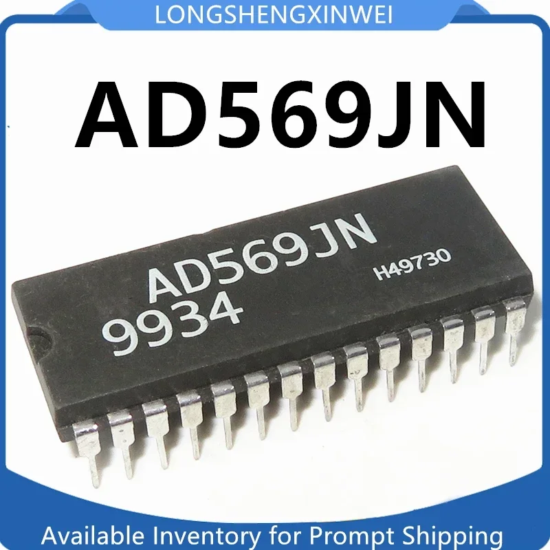 1PCS AD569JN AD569 NEW 16 Bit 3us Current Output Digital To Analog Converter with Direct Insertion DIP28 in Stock