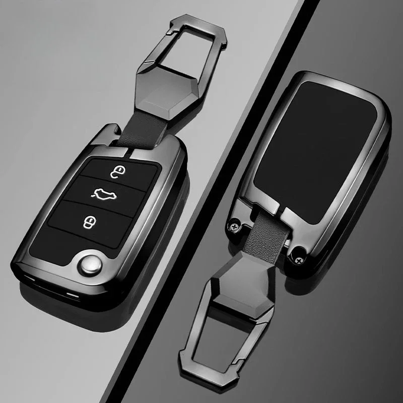 

For New Volkswagen Tiguan L key protection case, Sagitar high-end Tiguan exclusive Tiguan X-buckle genuine leather shell bag