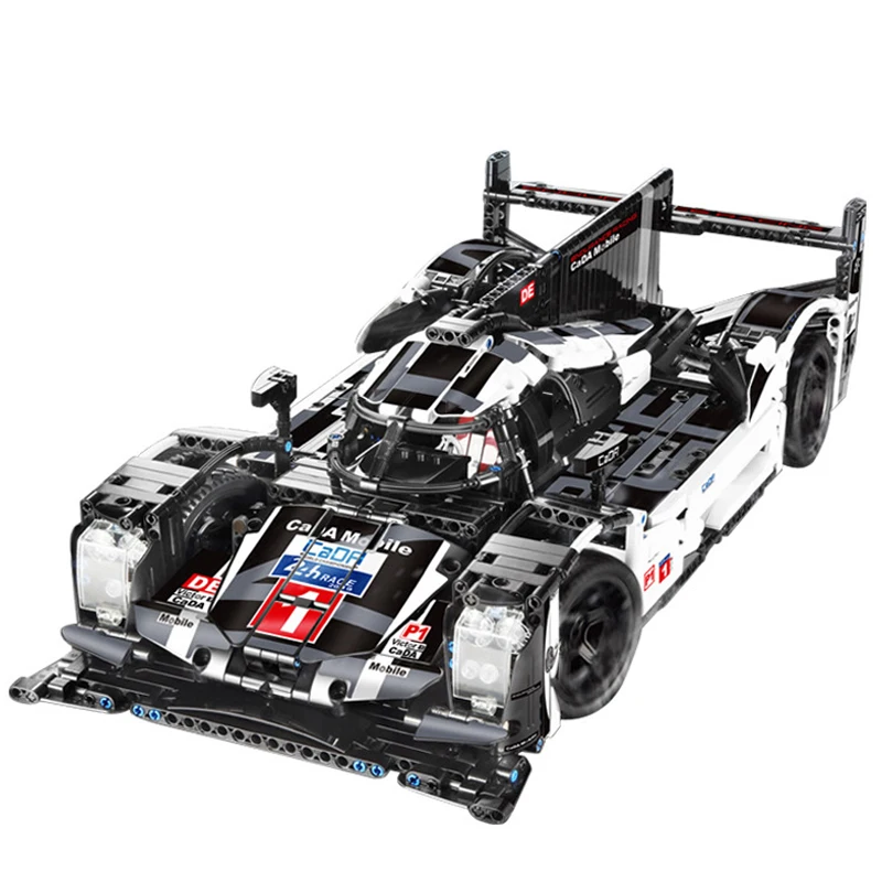 1586PCS Technical 919 Endurance Racing Car Building Blocks Formula F1 Speed Vehicle Assemble Bricks Toys Gifts For Adult Boys