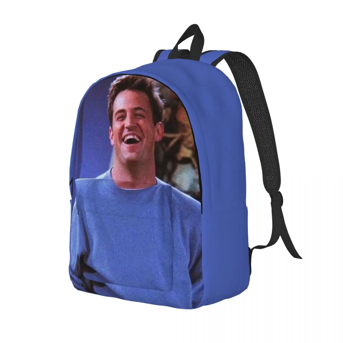 Freunde Matthew Perry Rucksack für Männer Frauen Teenager Student Business Daypack Laptop Computer Umhängetasche im Freien