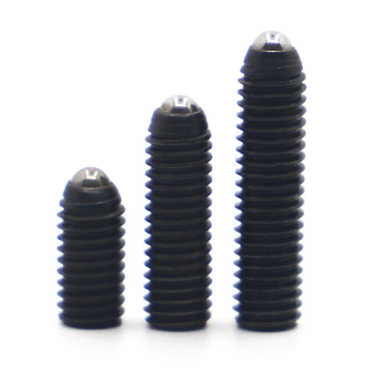 

M3 M4 M5 M8 M10 M12 M16 Black Grade 12.9 Alloy Steel Hex Hexagon Socket Ball Point Set Screw Spring Ball Plunger Set Screw