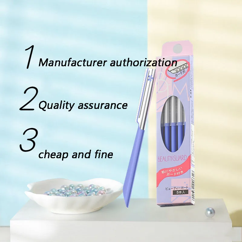 5pcs eyebrow epilator sets for women Makeup Beauty Eyebrows Hair Removal Styling Tool steel blade Facial Razor trimmer