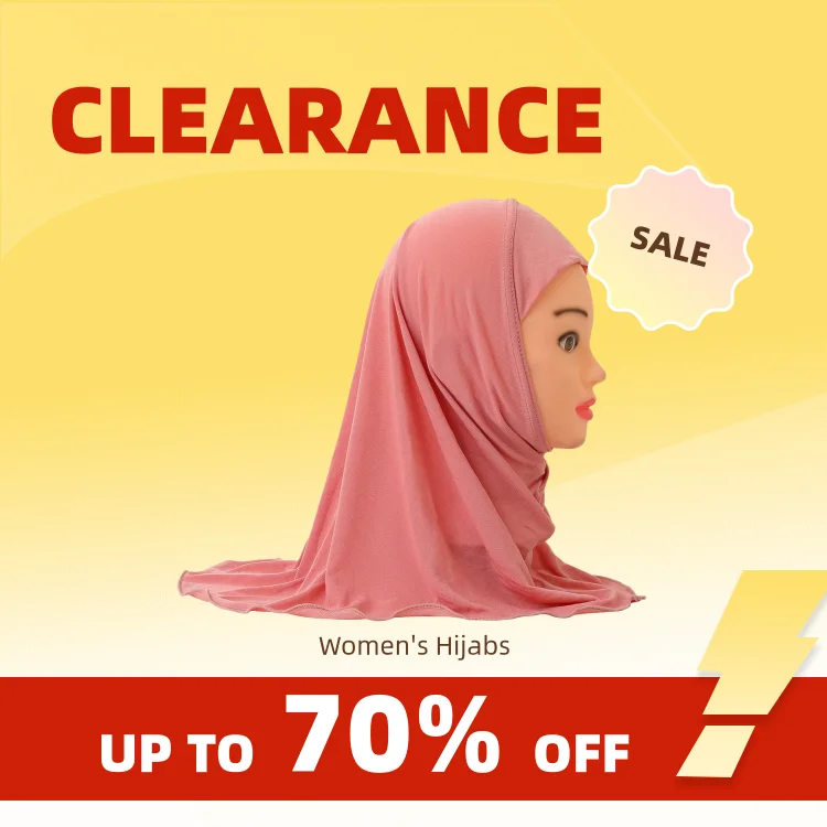 Clearance_H061 Beautiful plain small girl hijab simple cute hijab hats women's caps can fit 2-6 years old girls_Continuous updat