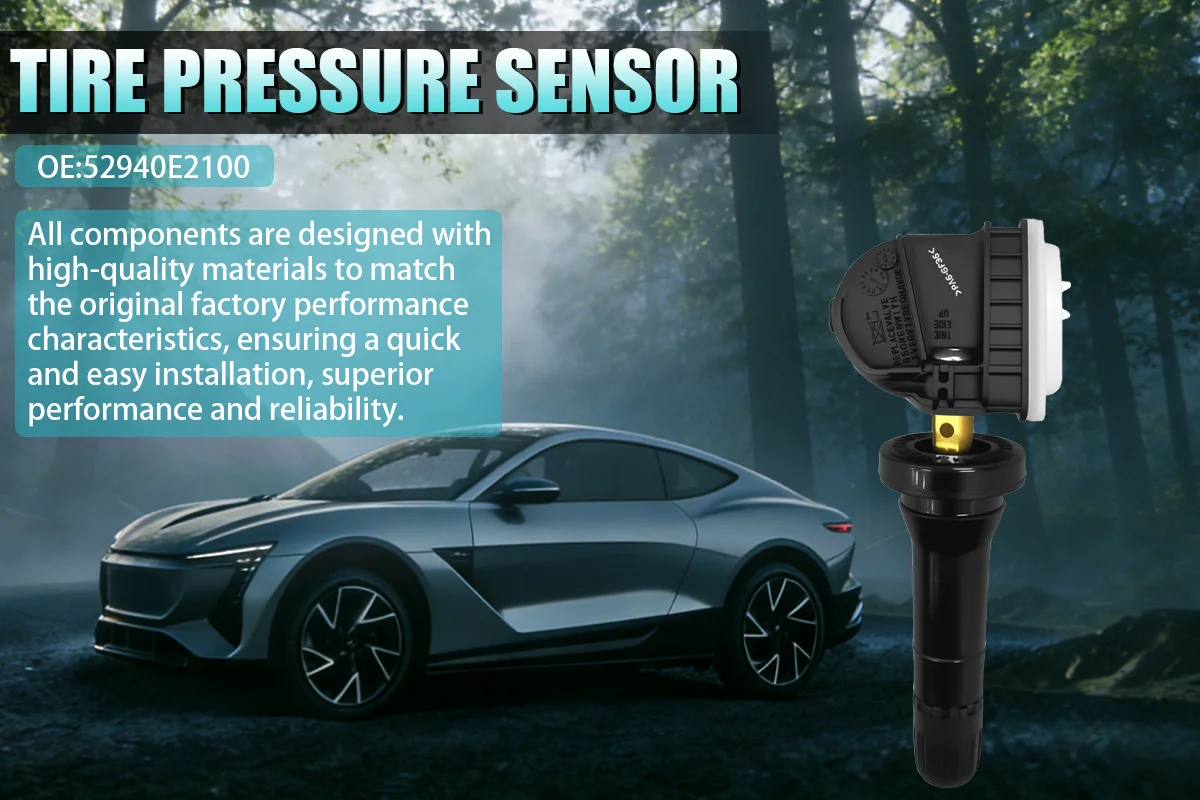 Reifendrucküberwachungssystem-Sensor 52940E2100 Ersatz für KIA Hyundai Santafe Ioniq 6 7 433MHZ Ersetzt 52940N1000 – Detail 1
