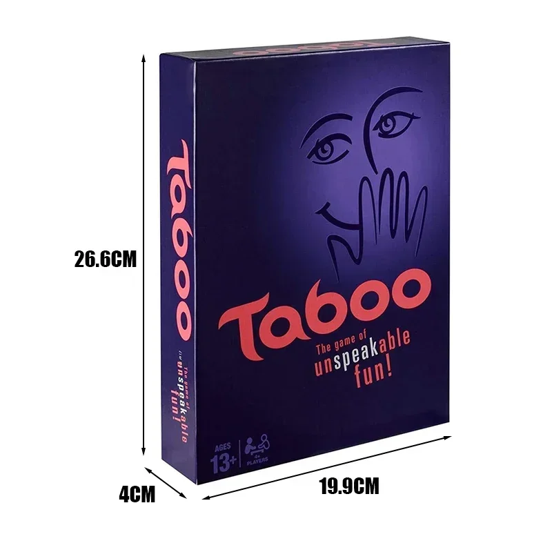 Exciting Party Game: Taboo - Fun Word Guessing Board Game for Adults & Family