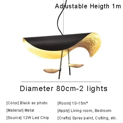 Catellani & Smith Lederam Manta Hanger Lamp Vliegende Schotel Hoed Industriële Retro Replica Ontwerp Lamp Wit Zwart Hanglamp - afbeelding 1